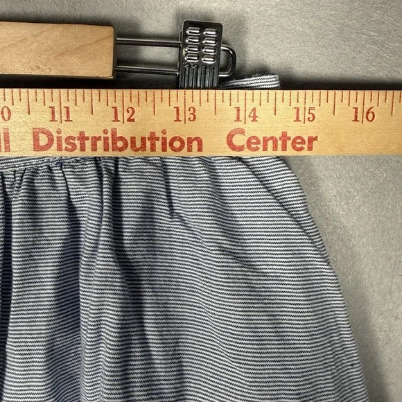 Tommy Hilfiger Mini Skirt Lace Blue 100% Cotton Sz 8 - Picture 10 of 11